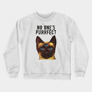 No One's Purrfect v2 Crewneck Sweatshirt